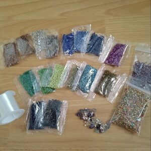 Cylinder Beads Bundle, Crafting and DIY
